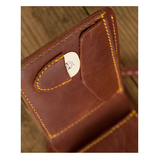 Trip Machine Guitarists wallet cherry red