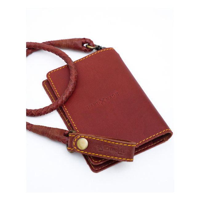 Trip Machine Explorer wallet cherry red