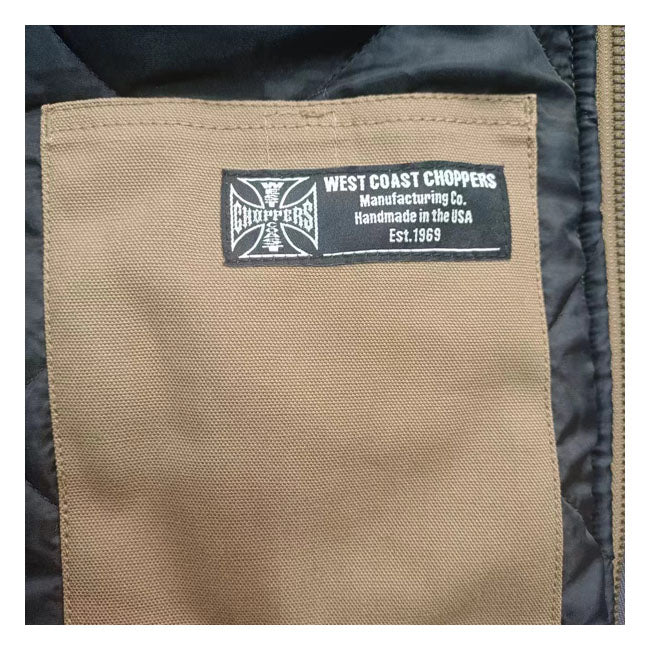 WCC Heavy Duty Work Vest Frontier Brown