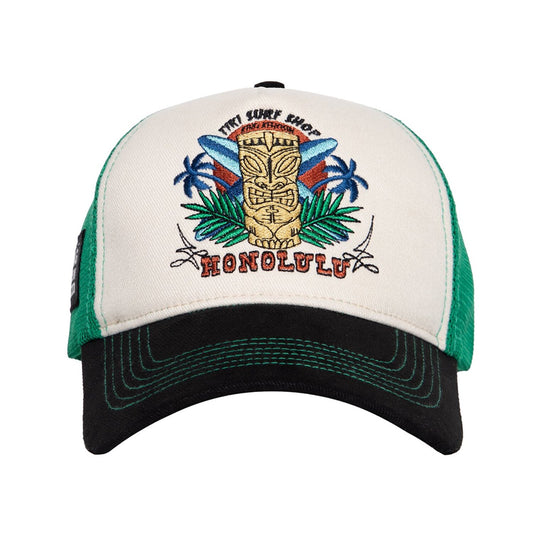 King Kerosin Honolulu cap off white/black