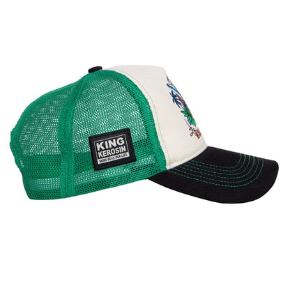 King Kerosin Honolulu cap off white/black