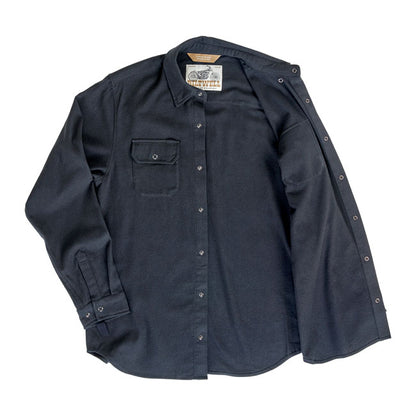 Biltwell Hi Test Flannel shirt black from Biltwell at Pedro’s Parts