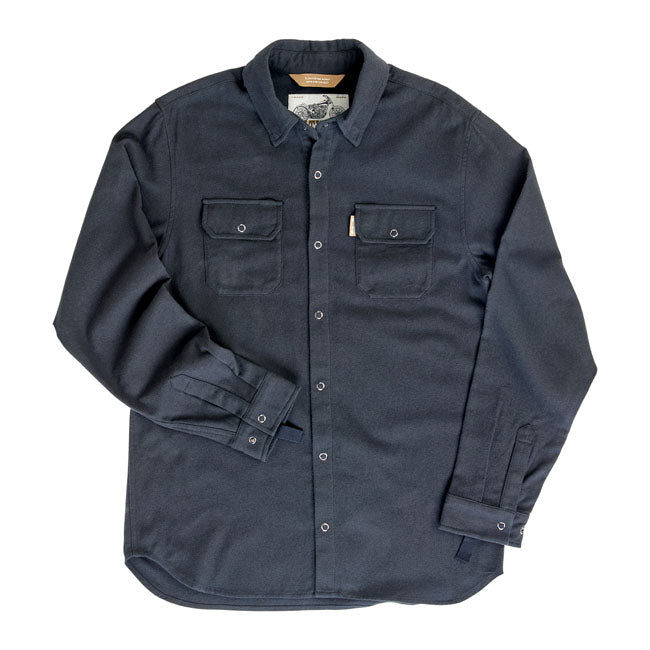 Biltwell Hi Test Flannel shirt black from Biltwell at Pedro’s Parts