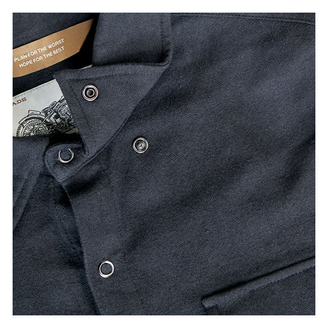 Biltwell Hi Test Flannel shirt black from Biltwell at Pedro’s Parts