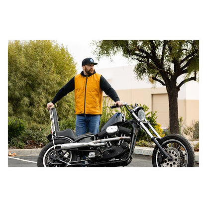 Biltwell 4 Speed vest gold from Biltwell at Pedro’s Parts