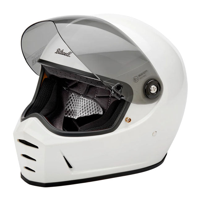 Biltwell Lane Splitter Gen 2 Shield - Light Smoke - Helmet Visors at Pedro’s Parts