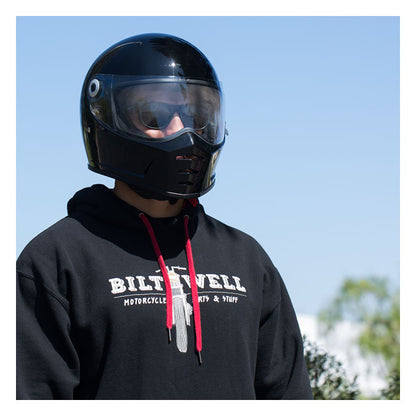 Biltwell Lane Splitter Gen 2 Shield - Clear - Helmet Visors at Pedro’s Parts
