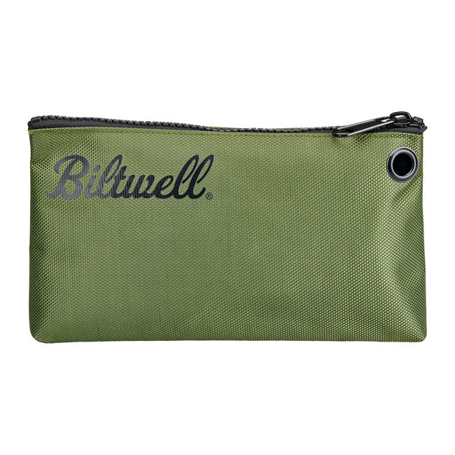 Biltwell Stash Pouch. Green from Biltwell at Pedro’s Parts