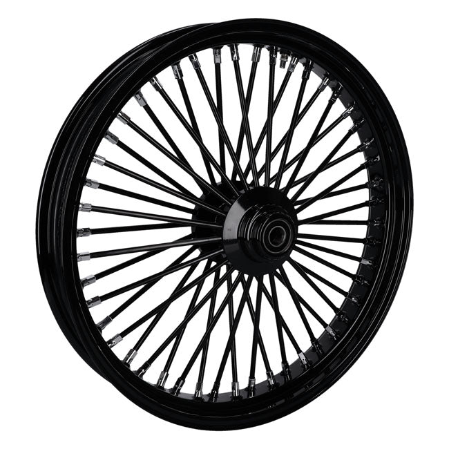 Radial 48 Fat Spoke Front Wheel 3.50 X 23 SF Black