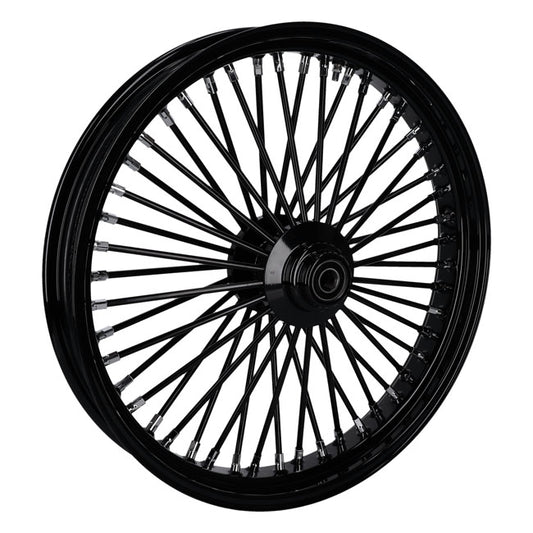 Radial 48 Fat Spoke Front Wheel 3.50 X 23 SF Black