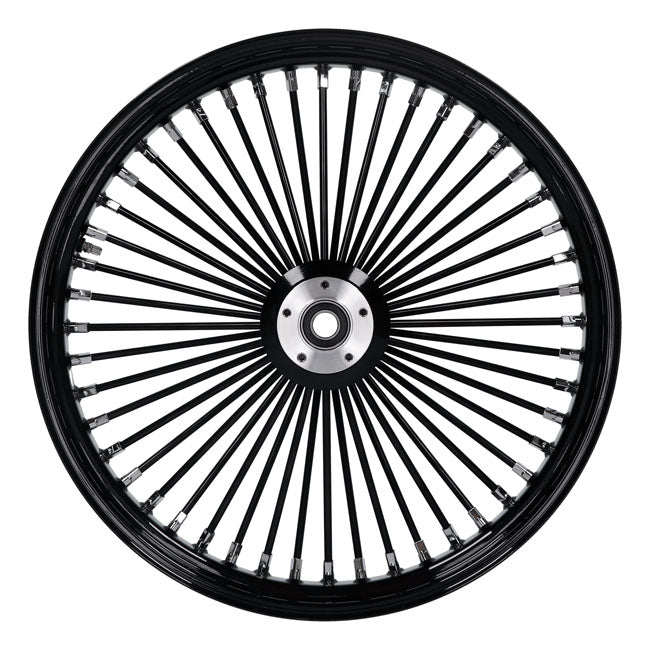Radial 48 Fat Spoke Front Wheel 3.50 X 23 SF Black