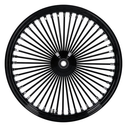 Radial 48 Fat Spoke Front Wheel 3.50 X 23 SF Black