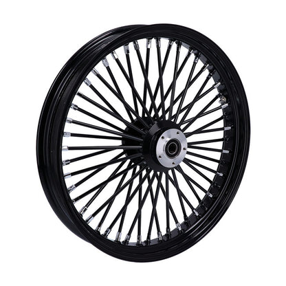 Radial 48 Fat Spoke Front Wheel 3.50 X 23 DF Black