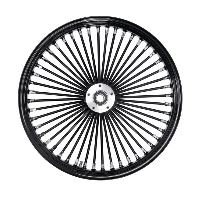 Radial 48 Fat Spoke Front Wheel 3.50 X 21 DF Black