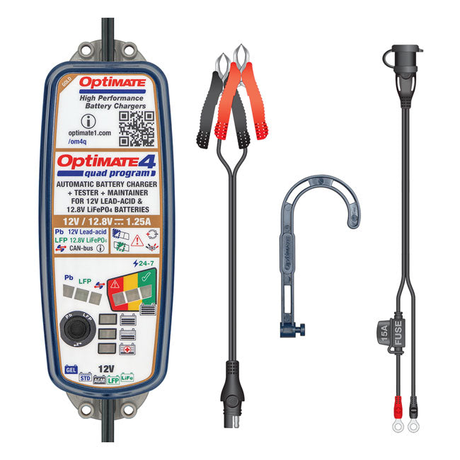 Tecmate, OptiMate 4 Quad Program