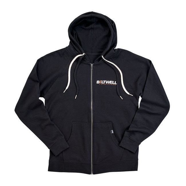 Biltwell Bolts zip Hoodie black from Biltwell at Pedro’s Parts
