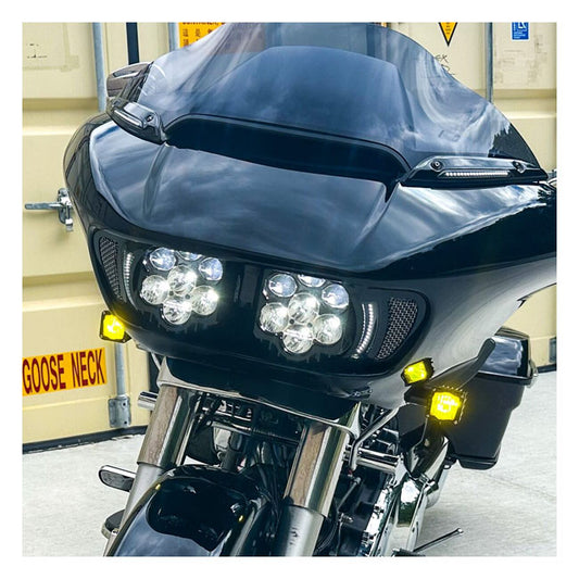 Custom Dynamics V2 Shark Demon LED Headlamp Kit - Custom Dynamics headlamp kits at Pedro's Parts