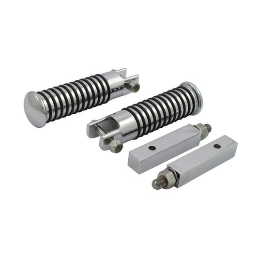 XL Sportster Passenger Foot Peg Set. Chrome