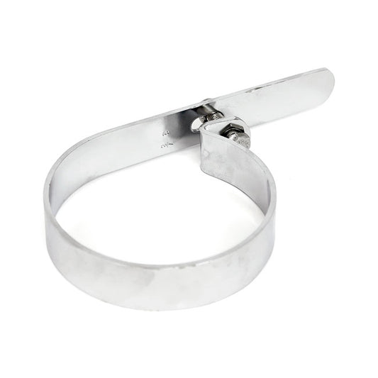 Muffler P-Clamp 3-7/8" Chrome