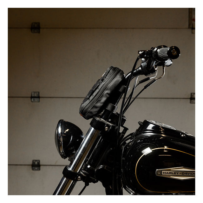 Biltwell Exfil-3 bag. Black from Biltwell at Pedro’s Parts