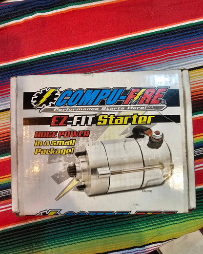 Compu Fire Baby Starter in Black Finish For Harley Davidson 1965-1988 B.T. 53735