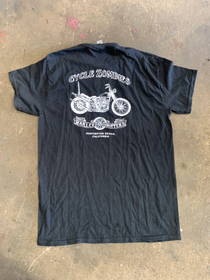 Cycle Zombies Panhead Shop T Shirt