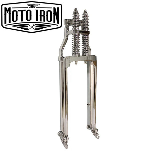 Moto Iron Springer Front End - -4" Under Chrome
