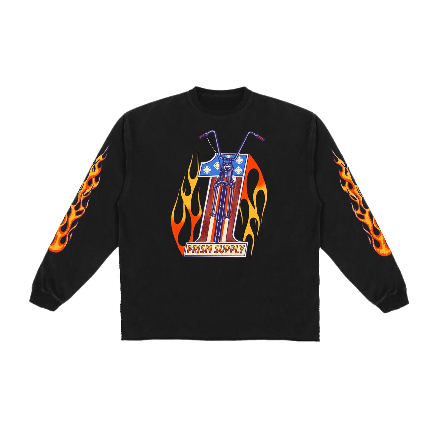 Prism Supply High Heat Long Sleeve Tee - Black