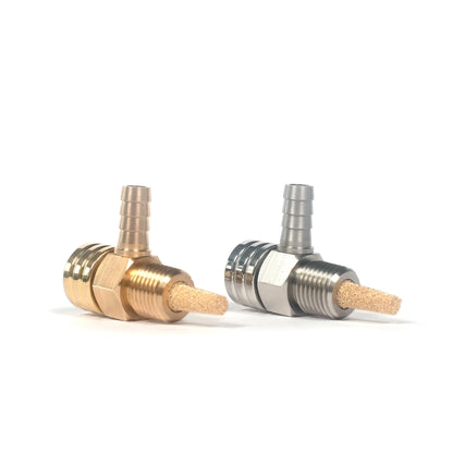 Prism Supply Petcock - 90° 1/4" NPT