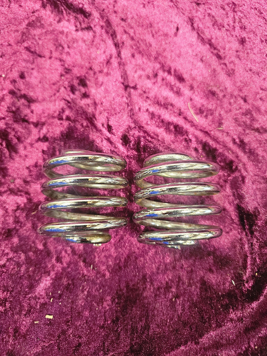 Chrome seat springs