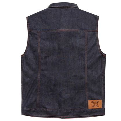 John Doe RAW Denim Vest. Large