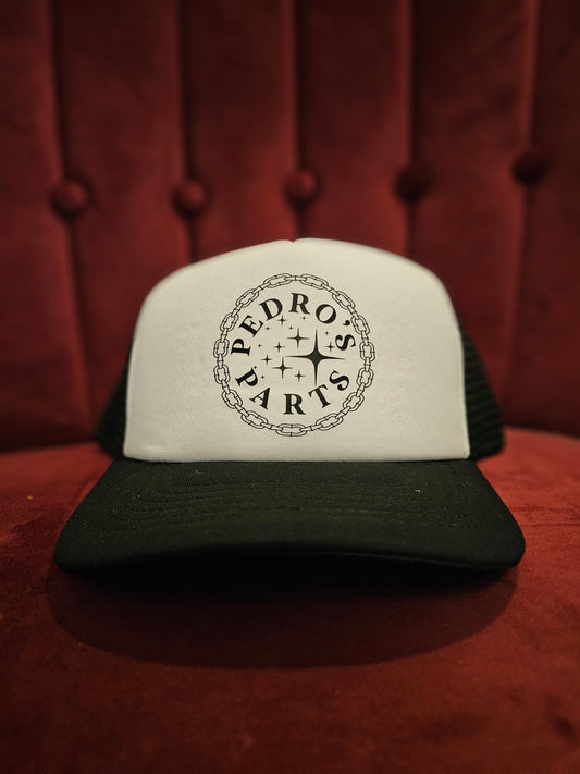Pedro's Parts Trucker cap - White