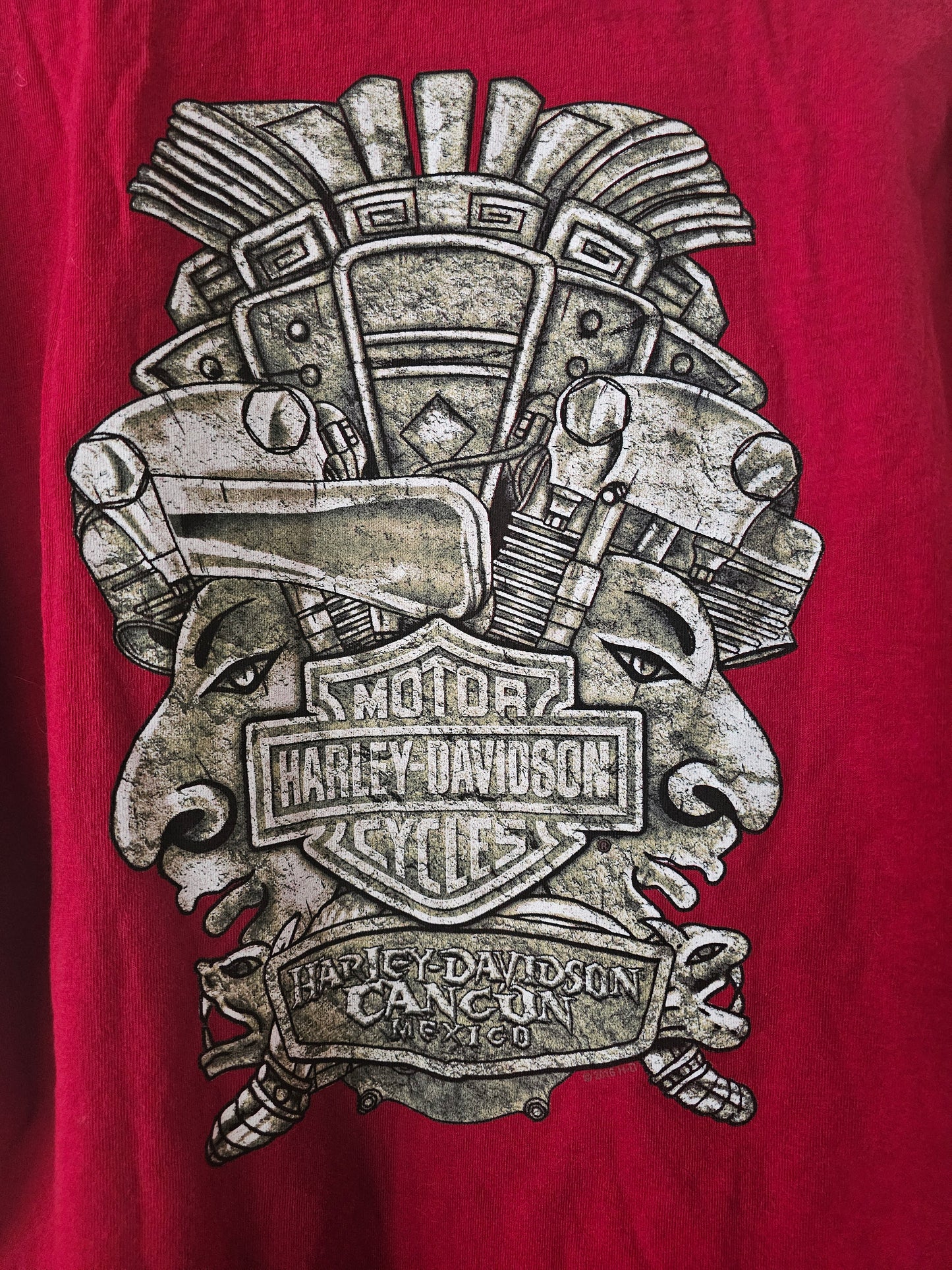 Harley Davidson Cancun, Mexico T-Shirt - X-Large