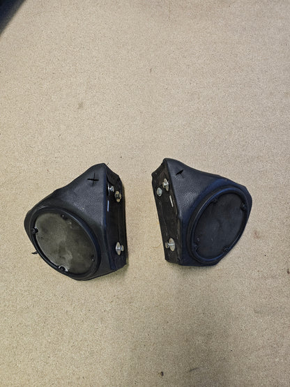 03 Harley Davidson Electra Glide rear back trunk speakers 07289 07288
