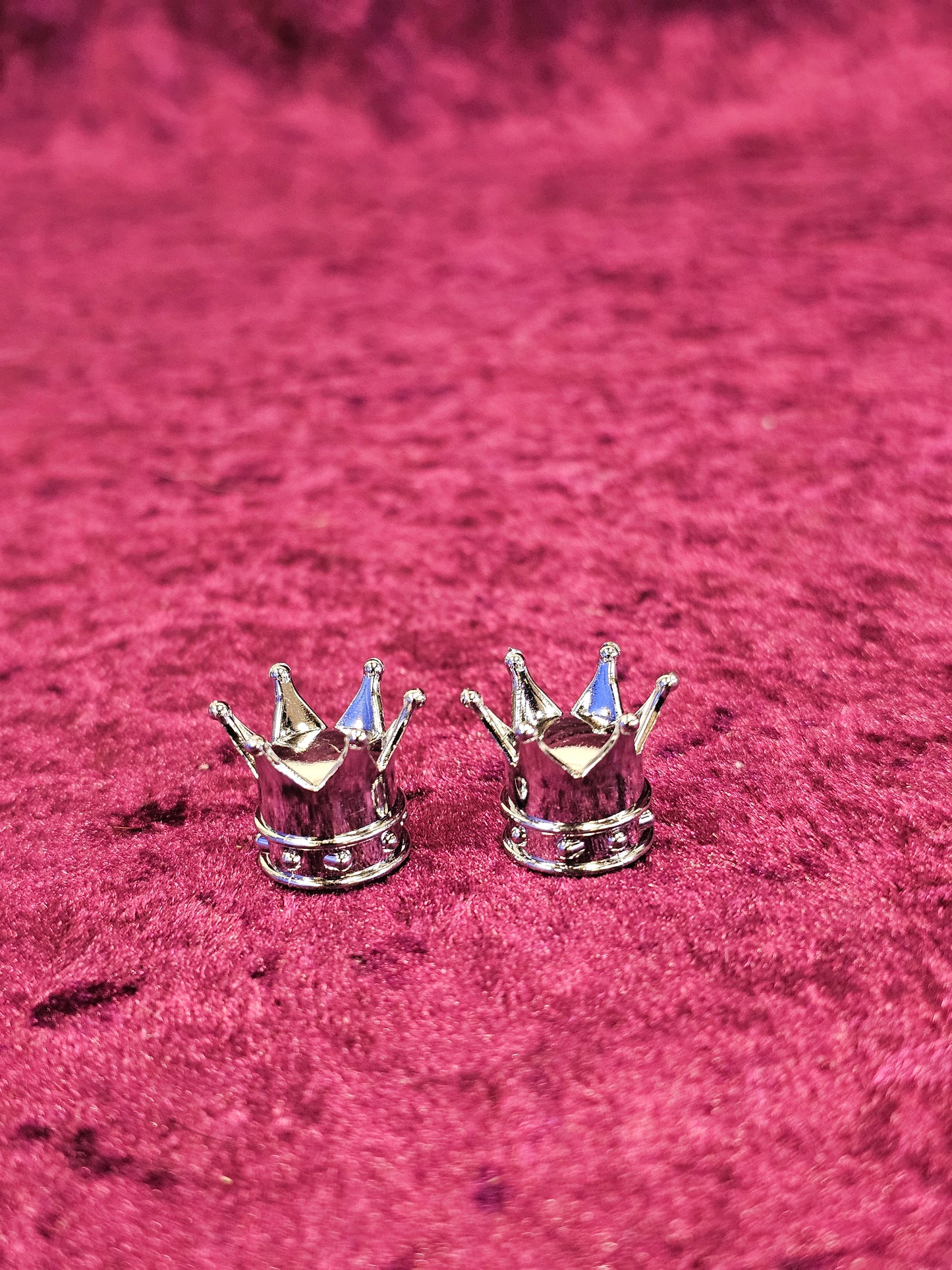 Crown Dust caps - Chrome