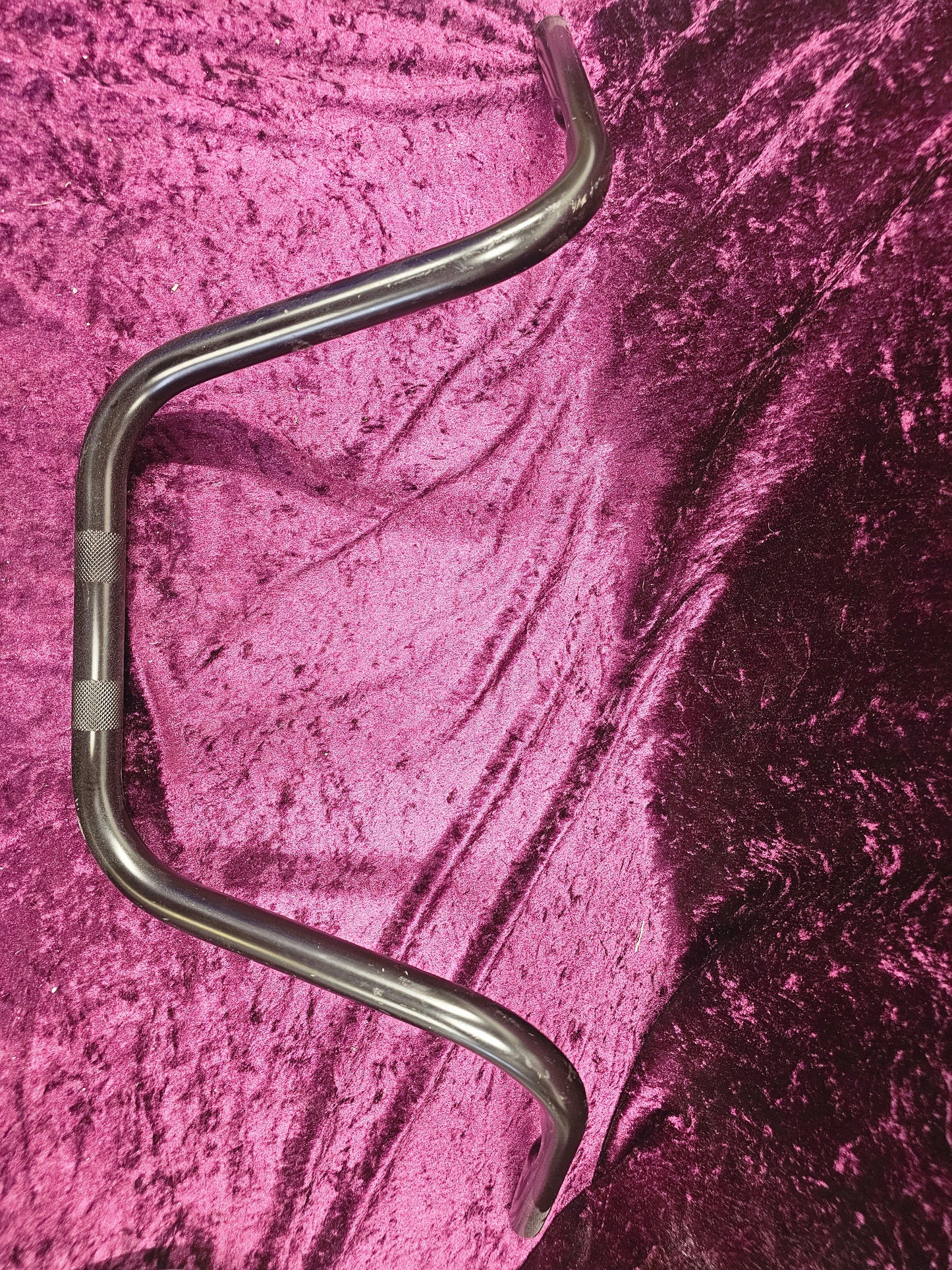 1" Black Ape Hangers - Dimpled