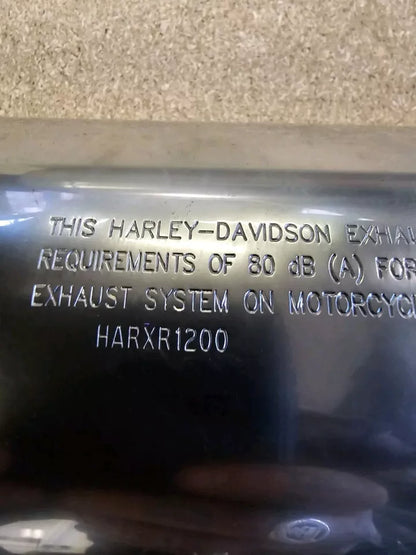 Harley Davidson Chrome Tapered Dome Lower Muffler XL1200 XR1200 883 64859-08