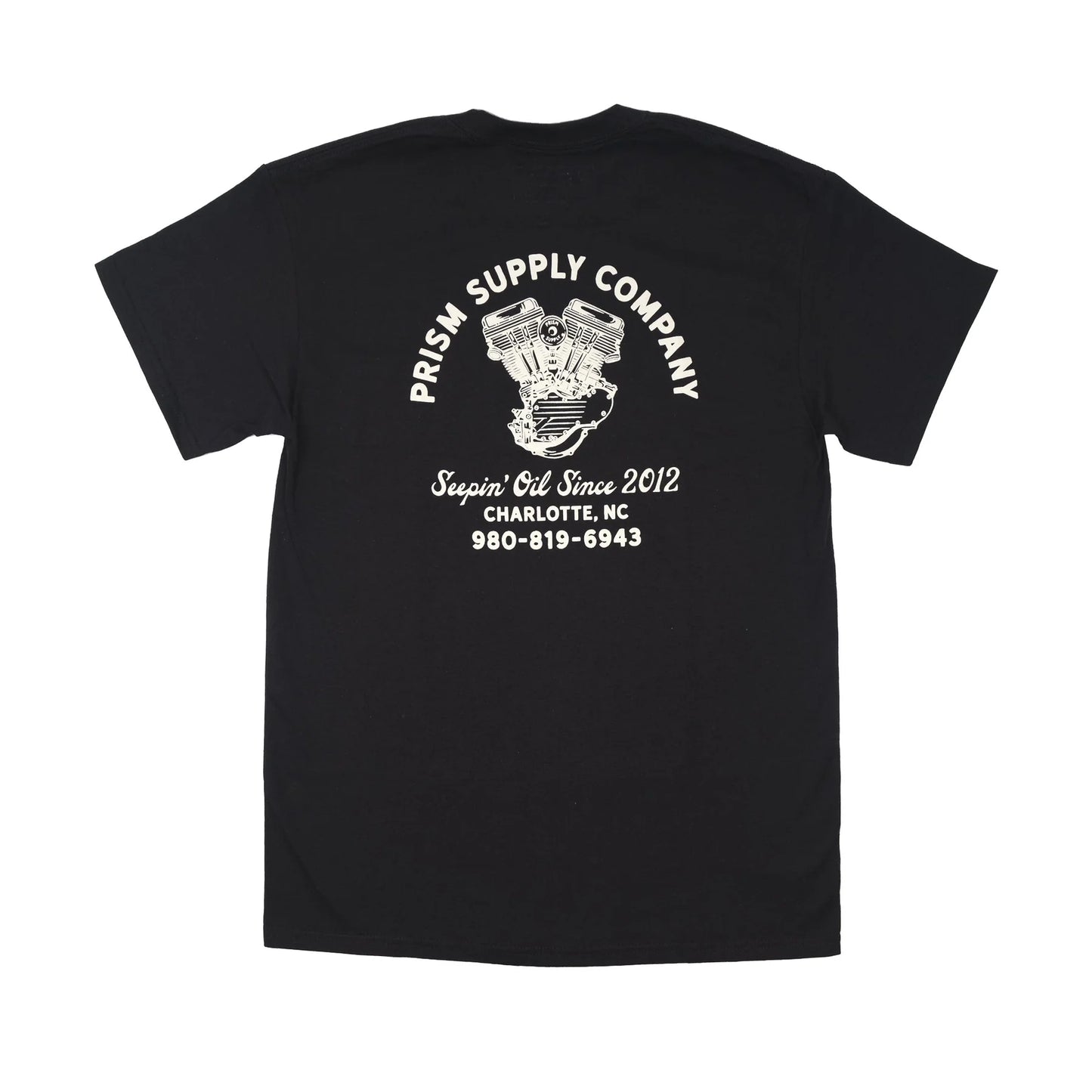Prism Supply Shop Pocket Tee - Black