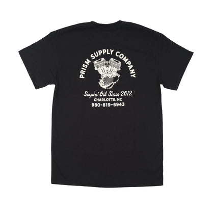 Prism Supply Shop Pocket Tee - Black