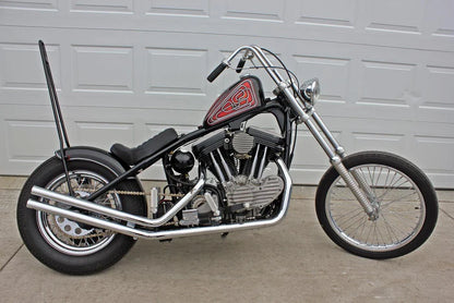 TC Bros. Hardtail Rigid Mount Solo Seat Black - Pleated