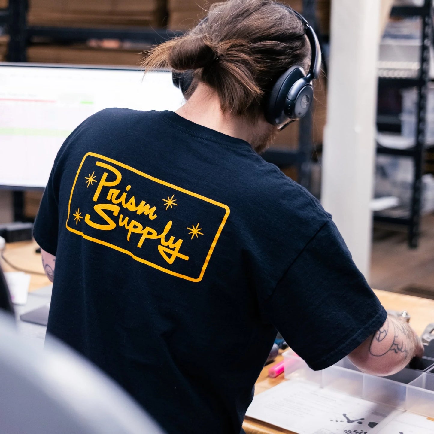 Prism Supply Uniform Tee - Black